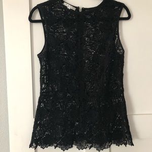Cabi Needle Lace Shell